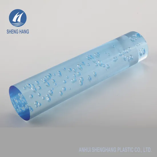 Plastic Colorful Acrylic Bubble Bar for Building Decorations