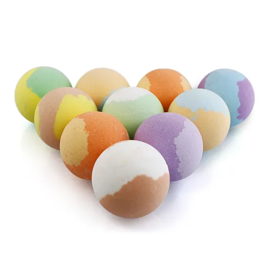 Custom OEM Natural Bomb Fizzies Organic Bath Bomb Gift Set and Bath Bombs for Kids 