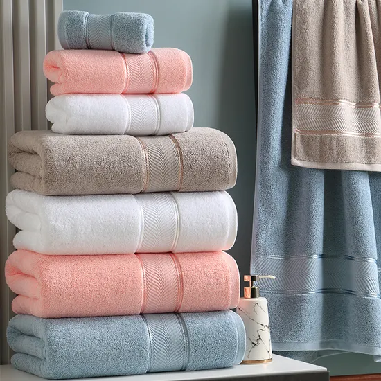Wholesale Bath Towels Luxury Hotel Bath Towel /Cotton SPA Towel Set 