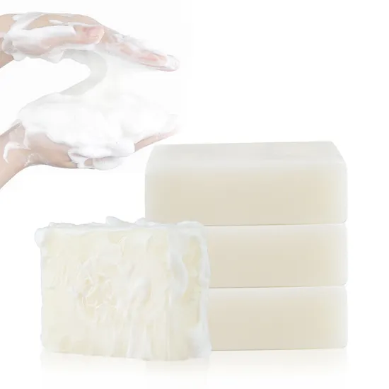Handmade Coconut Milk Foam Whitening and Cleaning Soap for Men and Women 