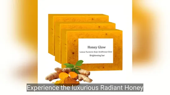 Radiant Honey Glow Turmeric and Kojic Acid Soap 
