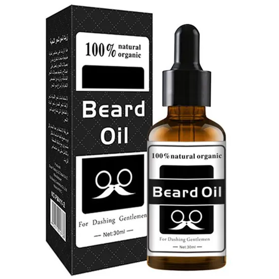 OEM Natural Beard Care Liquid Nourish Beard Growth Essential Oil 