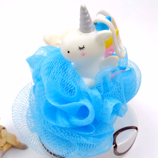 Bath Sponge Pouf Loofahs Exfoliating Mesh Brush Animal Toys Shower Ball SPA Puff Scrubber Ball Best Christmas Gift for Kids