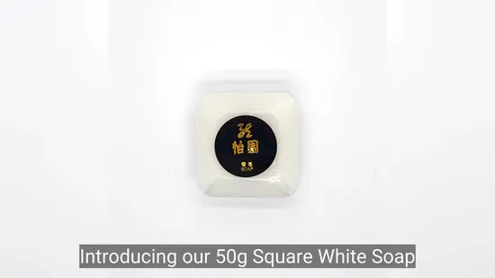 50g Square White Soap 