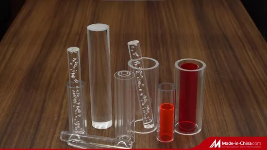 Yingchuang 2024 Hot Sale Clear Acrylic Plastic Bubble Rod Customized Lighting Bar for Decoration 