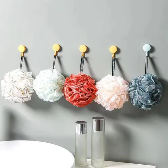 Colorful Foaming Rich Not Easy Loose Can Hang Net Soft Bath Ball 