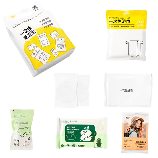 Hotel Use Trends 6pcs Travel Kit Ladies Bath Spa Gift Set Bath Shower Set 